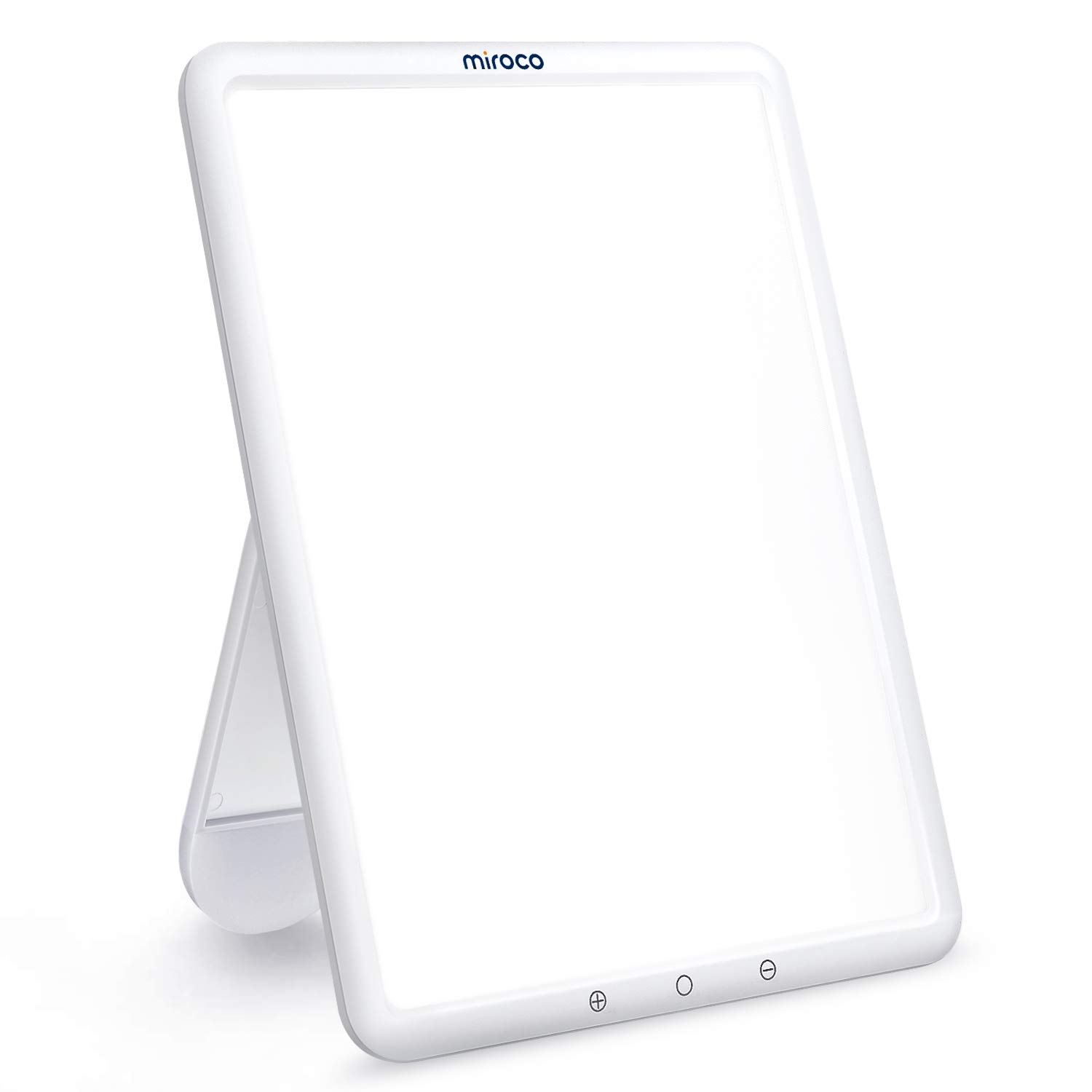 Miroco Light Therapy Lamp, UVFree 10000 Lux Happy Light Box, Bright