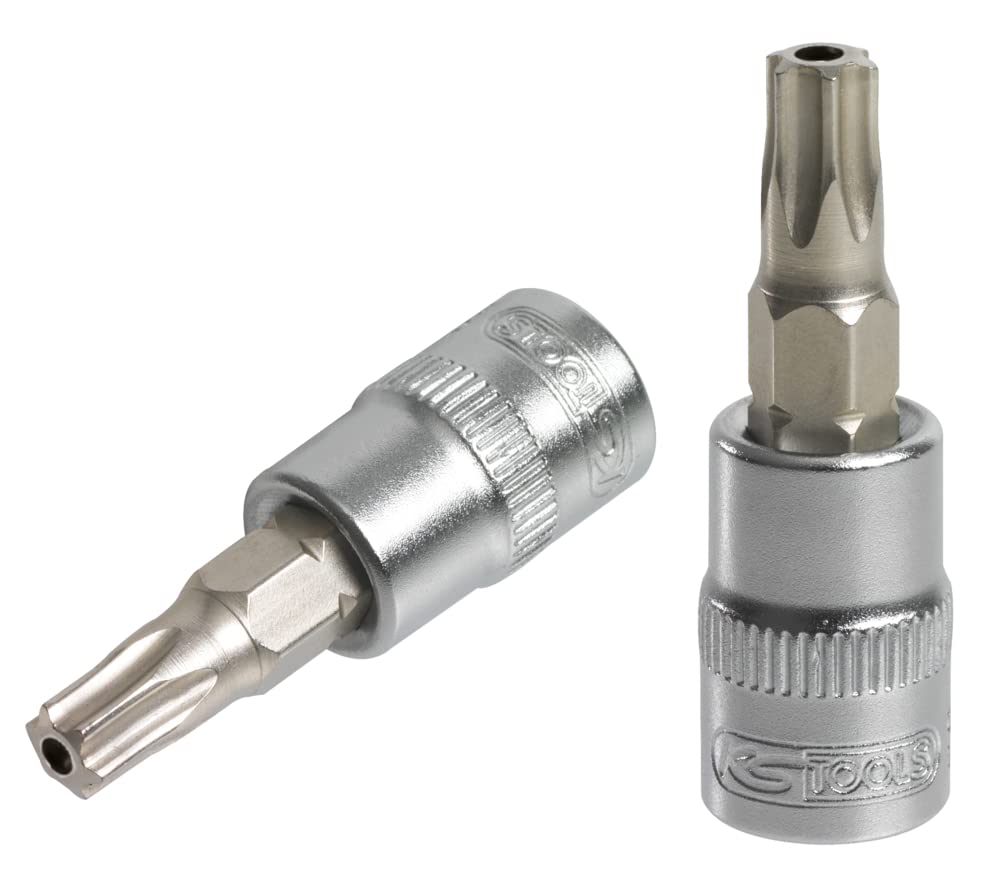 KS Tools 922.1491 Ultimate 37 mm Hole 1/4 TORX T8 Screwdriver Socket