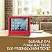 NEWSTYLE Kids Case for iPad 9.7 inch 2017/2018 Shockproof Stand Cover with Built-in Handle for Children for Apple New iPad 9.7-inch 2017 2018 (Red)