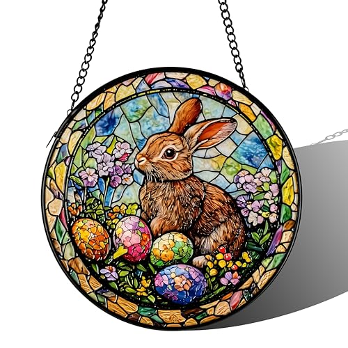 Rbhonb Stain Glass Window Hanging