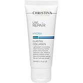 Christina - Collagen Face Moisturizer with Hyaluronic Acid – Marine Restore Cream for Hydration, Wrinkle Reduction, and Skin Firming – Lightweight Anti-Wrinkle Facial Cream for Ages 20-50+ - 60 ml