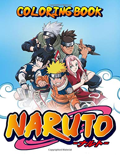 Download Naruto Coloring Book Anime Manga Coloring Books For Naruto Fans Takashi Hiraki 9798623552457 Amazon Com Books