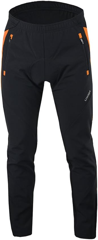 Lixada Men's Cycling Jersey Suit Winter Thermal Breathable Comfortable Long Sleeve Jacket with Padded Cushion Pants Trousers: Clothing