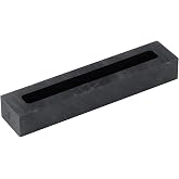 Mewutal Slender Graphite Ingot Mould Graphite Crucible Metal Casting Mold | Metal Refining Melting Ingot Mould, for Gold Bar Silver Bar, 3.94"&times;0.37"&times;0.39"