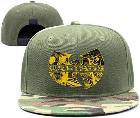 Wu Tang Clan Music Logo Camouflage Baseball Cap Adjustable Plain Dad hat Strapback Sun