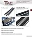 TAC 2007-2017 CHEVY TRAVERSE (excl. denali) / 2007-2017 ACADIA (excl. denali ) / 07-09 BUICK Enclave RUNNING BOARDS BLK Side Step Nerf Bars