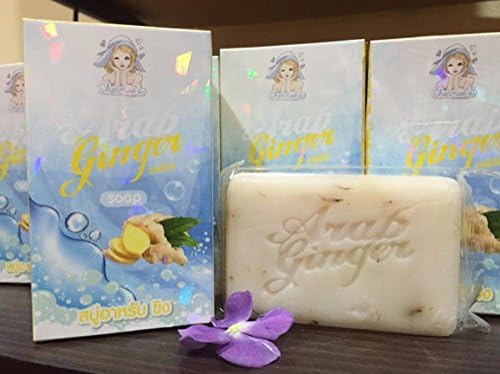 Soap Arab Ginger Chomnita Natural fragrance Reduce Acne Skin White 80 g by addTOchart