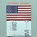 Reflective Subdued American Flag Sticker 3
