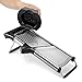 Flexzion Mandoline Slicer Adjustable Stainless Steel Built-in Blades for Slicing Food Vegetable Onion Potato Chip French Fry Apple Tomato Zucchini Noodle Slicer Cutter Julienne