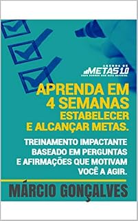 Livro AGENDA DE METAS 1.0: MÁRCIO GONÇALVES