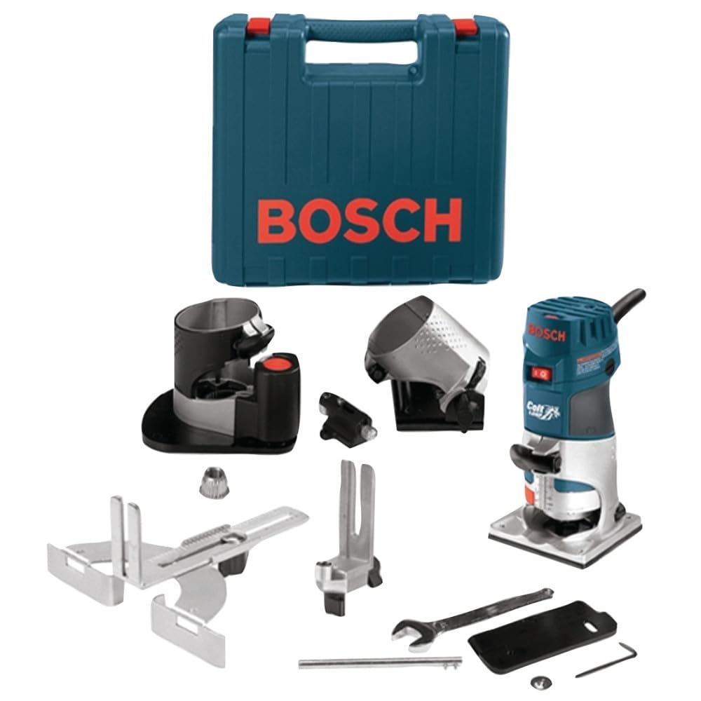 Photo 1 of ***MISSING PARTS -SELLING AS IS *** Bosch PR20EVSNK 1 HP Colt™ Variable Speed Electronic Palm Router Installer's Kit