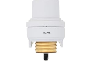 Westek 6603BC 150W 3-Level Touch Control Lamp Socket Dimmer, White