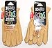 Kinco 94C (2-Pack) - Leather Work Gloves for Kids - Very Soft and Durable Pigskin Leather - Lightweight Hand Protection for those Little Hands - No Break in Needed. Ages 3-6 Yrs (See Dimensions Below)