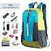 Lucien Hanna Ultralight Handy Travel Backpack,Water Resistant Packable Hiking Daypack Lightweight Foldable Backpacking 20 Liter