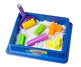 Sands Alive Deluxe Starter Set Includes 4 Sand Molds and Play Sand Tray - Exclusive USA Toyz Kit
