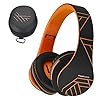 PowerLocus-Bluetooth-Over-Ear-Headphones-Wireless-Stereo-Foldable-Headphones-Wireless-and-Wired-Headsets-with-Built-in-Mic-Micro-SDTF-FM-for-iPhoneSamsungiPadPC-BlackOrange PowerLocus Bluetooth Over-Ear Headphones, Wireless Stereo Foldable Headphones Wireless and Wired Headsets with Built-in…