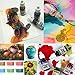 Pinata Rich Gold Alcohol Ink 4-Ounce, Pixiss 20ml Needle Tip Applicator Bottle and Funnel, Bundle for Yupo and Resin