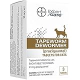 Bayer Expert Care Tapeworm Dewormer for Cats and Kittens