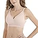 HOFISH Women's Maternity Seamless Wireless Crossover Nursing Bras with Extenders