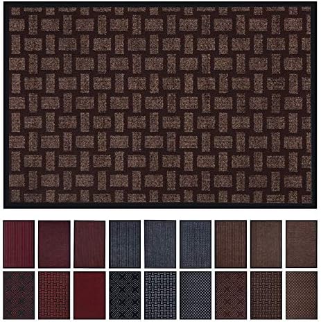Entrance Doormat Outdoor Indoor Welcome Mat, Front Door Mat for Home and Business, Anti Slip, Waterproof, Easy Clean, Heavy Duty Entry Mat