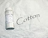 Cotton, Extra Fine Poly Glitter 1/128, 4oz Shaker Bottle