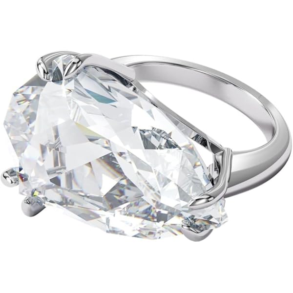 Amazon.com: Swarovski Mesmera Ring, Large Clear Crystal with a