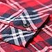 Women's Mid-Long Style Roll-Up Sleeve Plaid Flannel Shirt