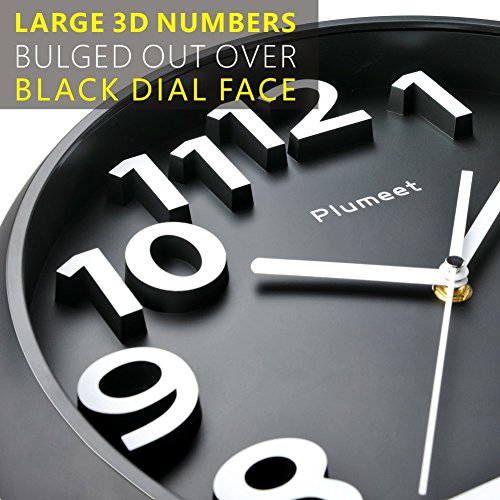 Top 10 Best Wall Clocks Battery Operated Non Ticking Top Reviews No