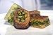 BAKLAVA SWEET CAKES GOURMET GIFT Box (10 Oz) : 12 pcs bite size, 6 different Baklava Pastry Varieties -MOST PRESTIGIOUS ORIGINAL BAKLAVA SWEETS ASSORTMENT -Gift box: Cashew & Pine, Pistachio (10 Oz)