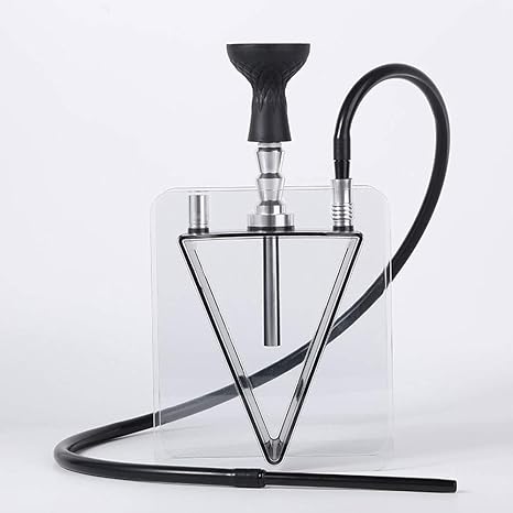 Amazon Co Jp 水タバコ シーシャ フーカ Shisha Hookahキットセット40 Cmハイエンドポータブル水ギセルシリコンボウル 水ギセルホース 便利な木炭ブラケットアクセサリー ホーム キッチン