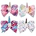 Oaoleer 4pcs 8 inch Unicorn Large Hair Bows with Alligator Clip Hair Grips Gift for Girls Toddles (4pcs Unicorn Hair Bows)