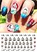 Great White Shark Set #1 - WaterSlide Nail Art Decals - Salon Quality! Celebrate Shark Week!