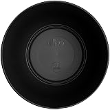 elho Jazz Round 23cm Flower Pot Indoor Plant Pot 100% Recycled Plastic Black view 4