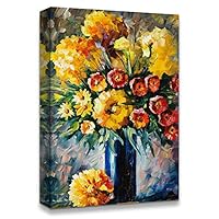 Canvas Wall Art Vintage Oil Painting Canvas Prints Home Artwork Decoration for Living Room,Bedroom - 12x18 inches