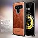 NageBee LG V50 ThinQ Case with Tempered Glass Screen Protector (Full Coverage), Premium [Cowhide Leather] Shockproof Dual Layer Hybrid Armor Rugged Durable Case for LG V50 ThinQ 5G (2019) -Brown