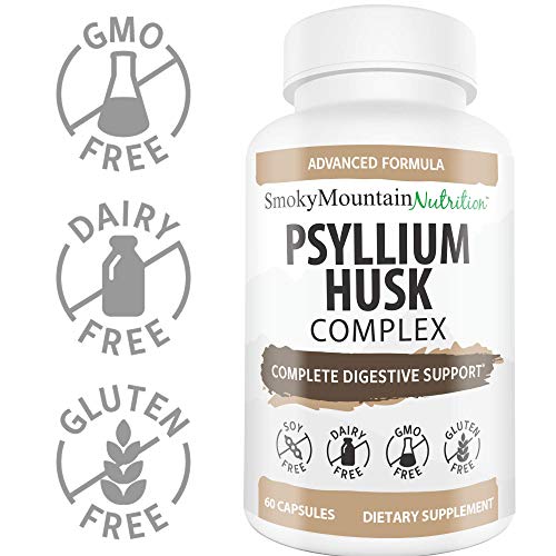 Psyllium Husk Complex 1080mg of Psyllium Husk Powder (60 High Fiber