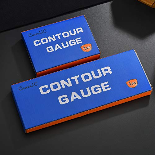 2 Pieces Contour Gauge Duplications 5" and 10" Profile Copy Tool Shape Measuring for Corners and Contoured - Thumbnail 6