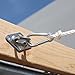 Windscreen4less Sun Shade Sail Hardware Kit - 8 Inches - Super Heavy Duty - for Triangle Sun Shade Sail