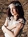 Artio Bride Wedding Hair Vine Accessory Pearl Hair Piece Girls Bridal Headpiece for Women and Baby Girls (Silver)