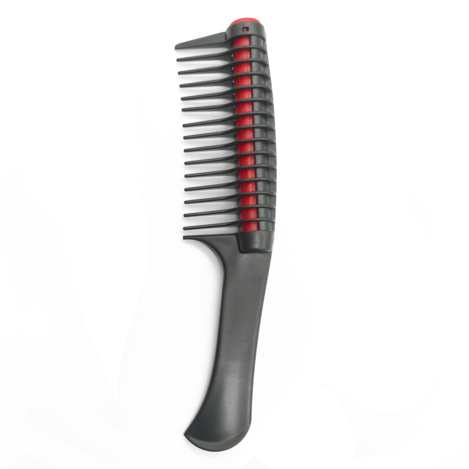 Hair Comb Detachable Rotate Roller Detangling Comb with Roller Wide Tooth Comb Anti Splicing Brush Combs 1 PCS Hair Dyeing Combs Easy to Color Daily Home Salon Barbers Professional Hair Coloring Tool