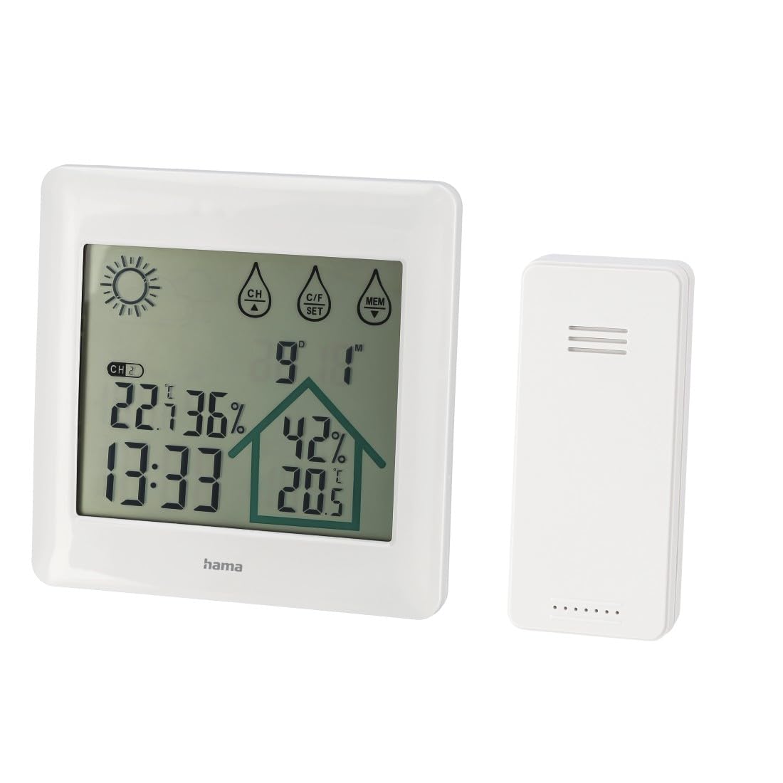 Hama | "Action Weather Station | White 00186412