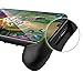 SUNCHI Universal Mobile Game Joystick Spiral Mini Joystick Game Handle Grip Controller Rocker Joypad Foldable Stand Holder for Cellphones (Handle Holder)thumb 3