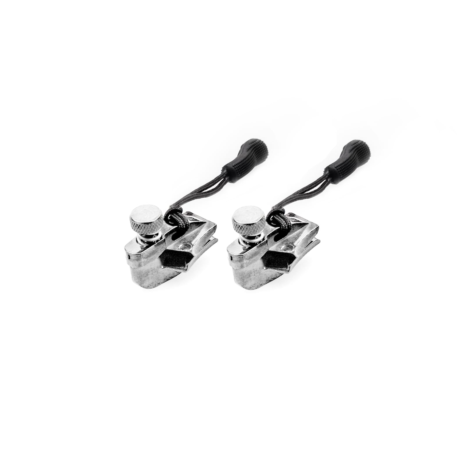 Munkees FixnZip universal zipper, repair kit for all types and sizes, zipper, replacement slider, ISPO Gold Award winner 2016/2017, Silver, 2Pack L (2 Stück)