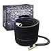 TheFitLife Best Expandable Garden Hose - 25/50/75/100 Feet Strongest Triple Core Latex and Solid Brass Fittings Free Spray Nozzle 3/4 USA Standard Easy Storage Kink Free Flexible Water Hose (100 Feet)