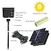 EJFOIEJ Solar String Lights, Outdoor String Lights 72 ft 8 Modes 200 LED Christmas Lights Waterproof Decotation Outdoor Lighting for Gardens Patio Holiday Party(White)