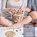 Crunchy Caramel Popcorn Tubs With Peanuts [Pack of 4, 8 oz] | BONUS Bag Of Honey Roasted Peanuts | Resealable Plastic Containers, Sweet Flavor & Thin Caramel Coating
