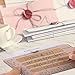 OPount 3 Pieces Envelope Addressing Guide Stencil Templates Fits Wide Range of Envelopes, Sewing, Christmas Cards