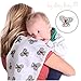 2 Soft & Organic Muslin Burpy Burp Clothes & 3 Washcloths- Because Your Little One Deserves To Be Dry And Happy