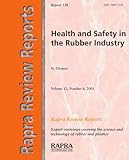Image de Health and Safety in the Rubber Industry (Rapra Review Reports)