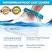 CR Home Waterproof Foot Cast Covers for Shower and Bath - Guide to Wound Care E-Book Included